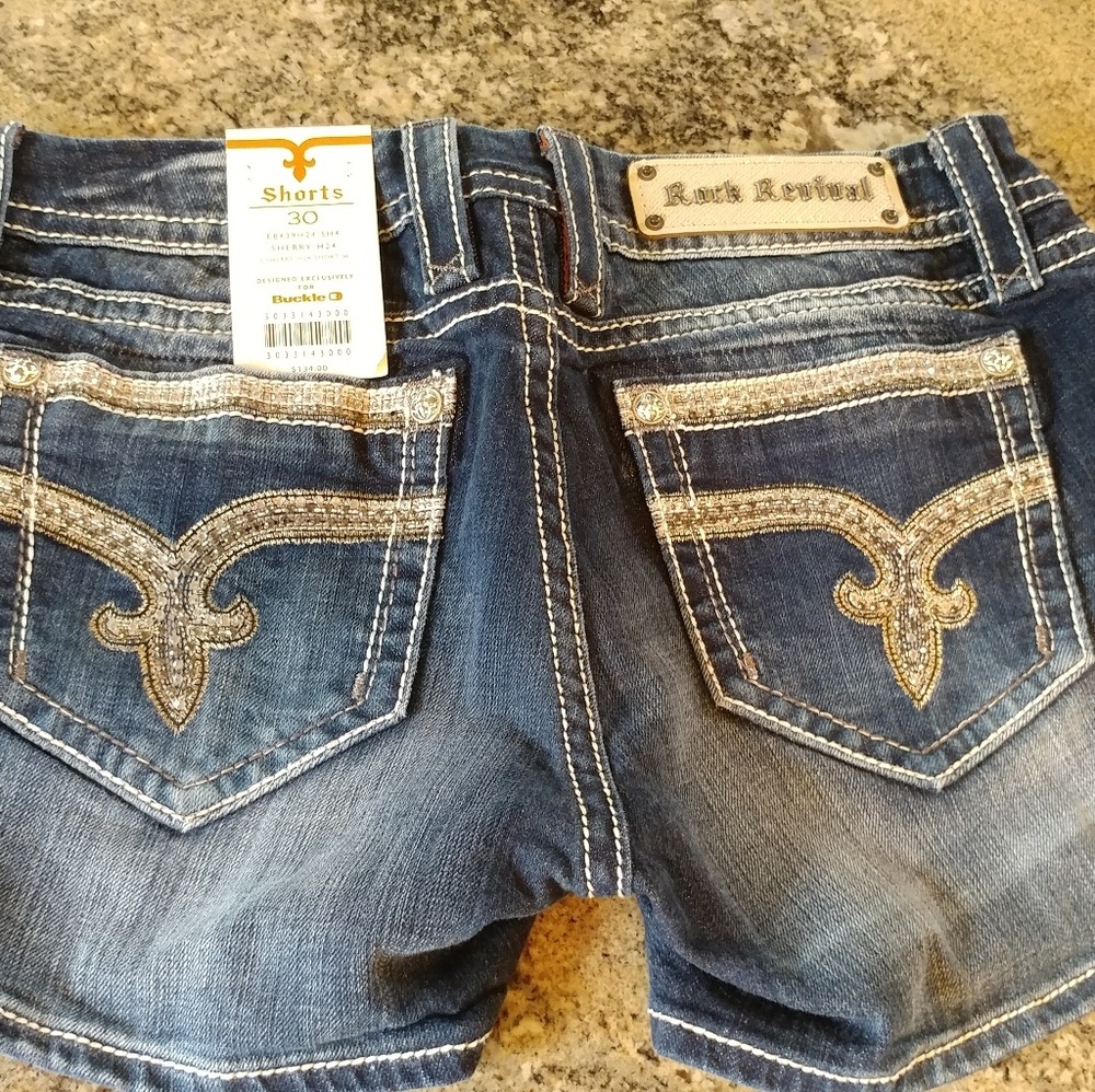 Rock Revival Sherry Shorts size 30 NEW